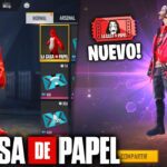 Skin de la casa de papel Free fire